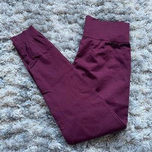 Deep Plum Knix Seamless Leggings